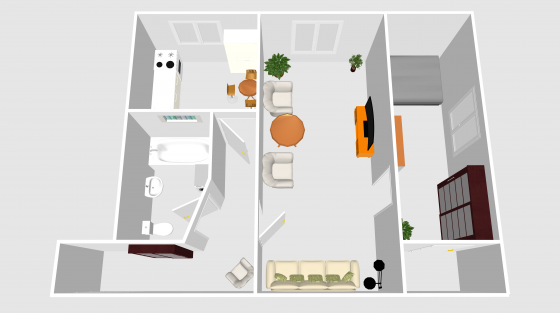 Продажа 2-х комнатная квартира (для бизнеса) г. Харцызск Харцызск