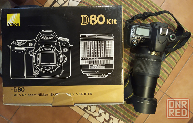 Фотоаппарат Nikon d 80 Донецк - изображение 1