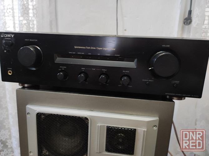 Продам интегральный усилитель SONY TA-FE370 вместе с двумя колонками ЭЛЕКТРОНИКА35АС-015 Харцызск - изображение 1