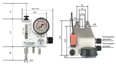 Расходомер уплотнительной воды. slm8-GP-1 kytola Мариуполь
