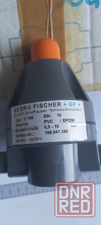 Клапан поддержания давления +GF+, тип V186, DN15 Мариуполь - изображение 1