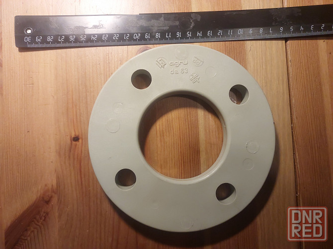 Фланец накидной Agru (стальной сердечник, 63) PP Мариуполь - изображение 3