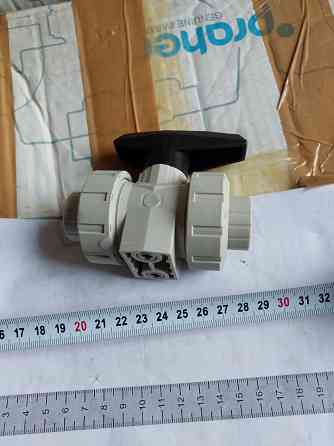 Кран шаровой +GF+ Тип 546 Pro, PP-H/epdm d20 DN15 Мариуполь