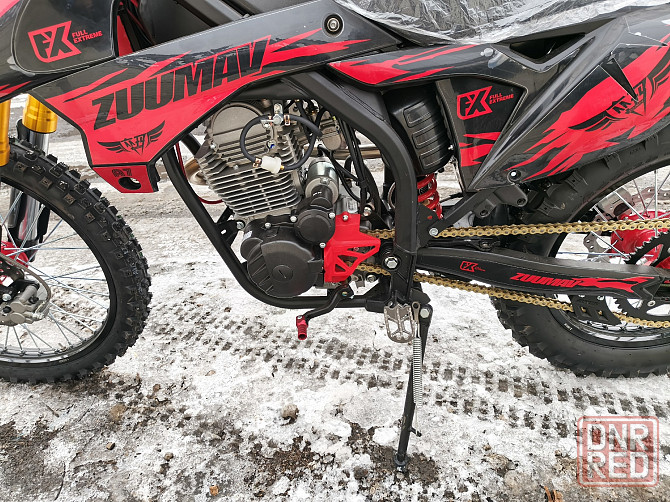 полноразмерный Мотоцикл ZUUMAV A7(красный) Донецк - изображение 7
