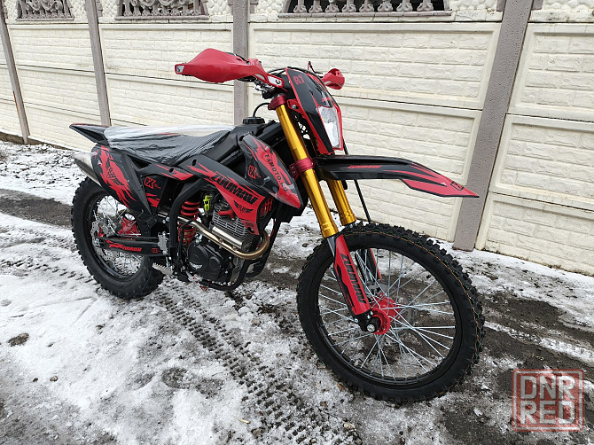 полноразмерный Мотоцикл ZUUMAV A7(красный) Донецк - изображение 1