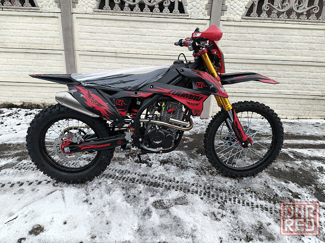 полноразмерный Мотоцикл ZUUMAV A7(красный) Донецк - изображение 2