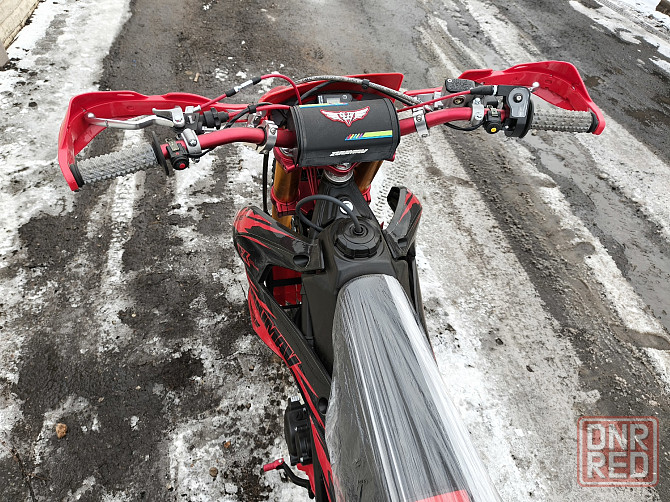 полноразмерный Мотоцикл ZUUMAV A7(красный) Донецк - изображение 4