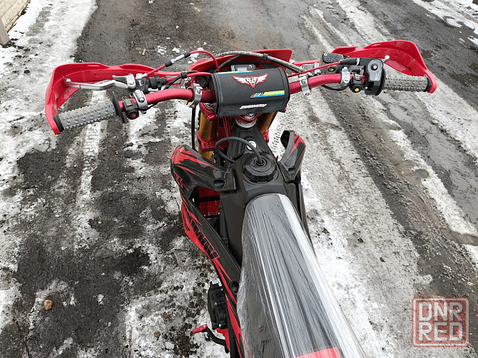 полноразмерный Мотоцикл ZUUMAV A7(красный) Донецк - изображение 8