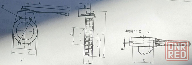 Кран-бабочка Praher S4 PVC DN125 d140 PN10 122001 Мариуполь - изображение 3
