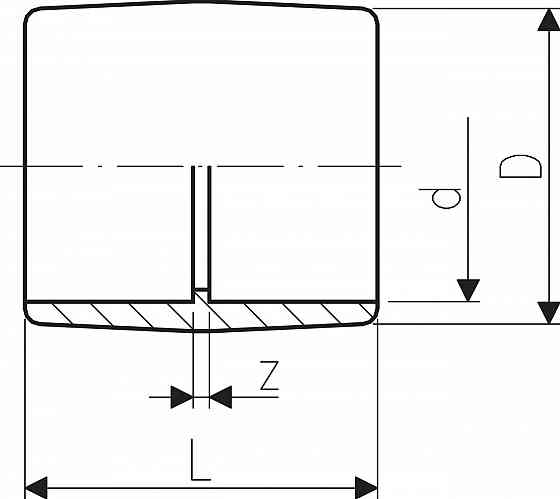 Муфта +GF+ d20 пп pp-h раструбная Мариуполь