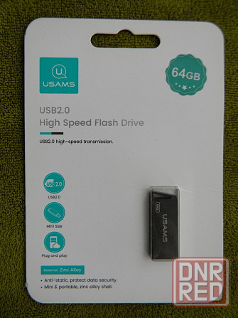 Флеш-накопитель USAMS 64GB Макеевка - изображение 1