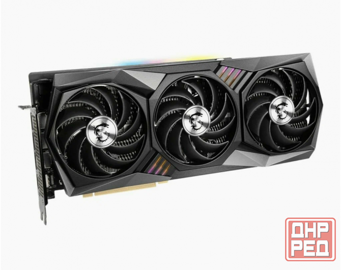 Видеокарта Msi Geforce Rtx 3080 10 гб (Rtx 3080 Gaming X Trio 10 гб Gdr6x) б/у (арт-8414) Донецк - изображение 1