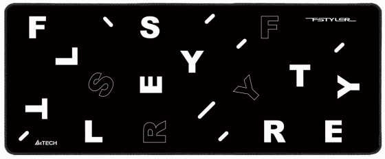 Коврик для мыши A4tech Fstyler Fp75 черный/белый 750x300x2мм (арт-5554) Донецк