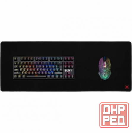 Коврик для мыши Defender Black Ultra One черный (50004) (арт-7917) Донецк - изображение 2