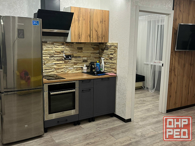 Сдам евро трешку с новым ремонтом, мебелью, техникой. Парк Горького Пролетарский район, 4 этаж. Донецк - изображение 5