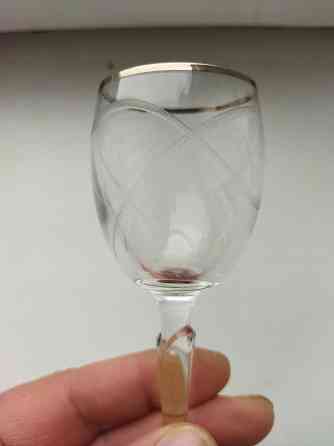 Рюмочки из богемского стекла Донецк