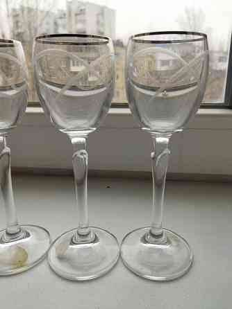 Рюмочки из богемского стекла Донецк