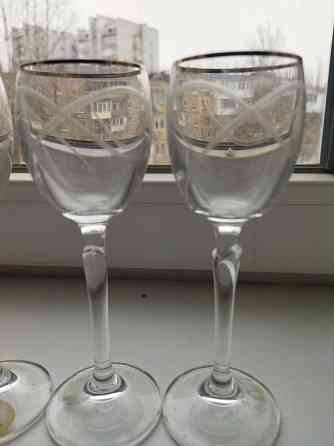 Рюмочки из богемского стекла Донецк