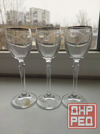 Рюмочки из богемского стекла Донецк - изображение 1