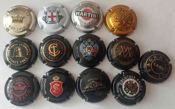 Плакетка (крышка) от шампанского Донецк