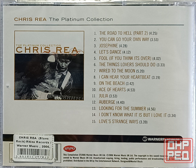 CD диск Chris Rea- The Platinum Collection - Донецк - изображение 2