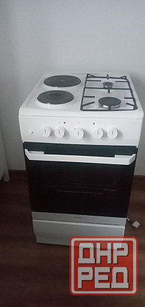 Продам комбинированную электроплиту Hansa (2 конфорки газовые) Донецк - изображение 1