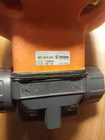 Клапан Stubbe MV 310-NC с пневмоприводом Мариуполь
