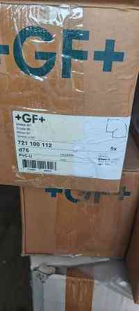 Колено +GF+ 90, PVC-U метрическое d75 PN16 Мариуполь