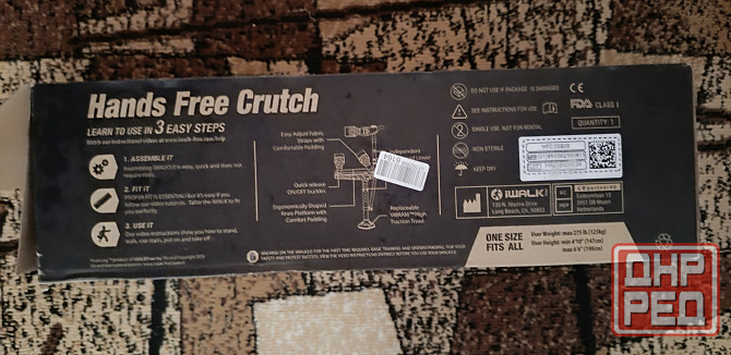 Продам подколенный костыль Iwalk 3.0 Донецк - изображение 6