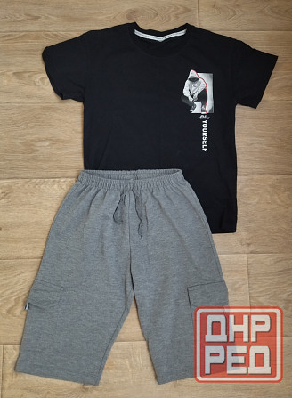 Шорты + футболка (рост 134-140) Донецк - изображение 1