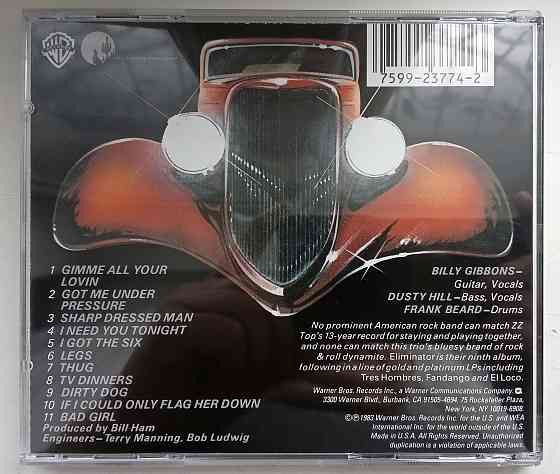 ZZ TOP (1983) Eliminator - CD, фирм. (USA) Макеевка
