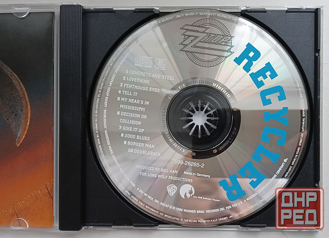 ZZ Top (1989) Recycler - CD, фирм (Germ) Макеевка - изображение 3