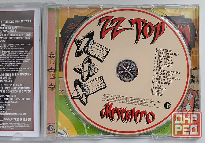 ZZ Top (2003) Mescalero - CD, фирм (EU) Макеевка - изображение 3