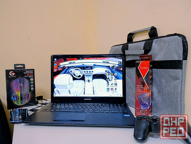Тонкий ноутбук Samsung NP300 +15 Игр 2 видеокарты Донецк - изображение 4