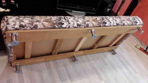 Диван прямой низкий односпальный, атаманка Донецк