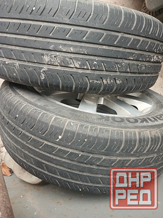Шины Hankook Optimo 195/60 R15 летние комплект б/у Донецк - изображение 8