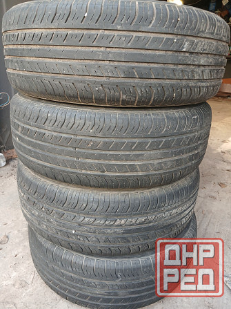 Шины Hankook Optimo 195/60 R15 летние комплект б/у Донецк - изображение 3
