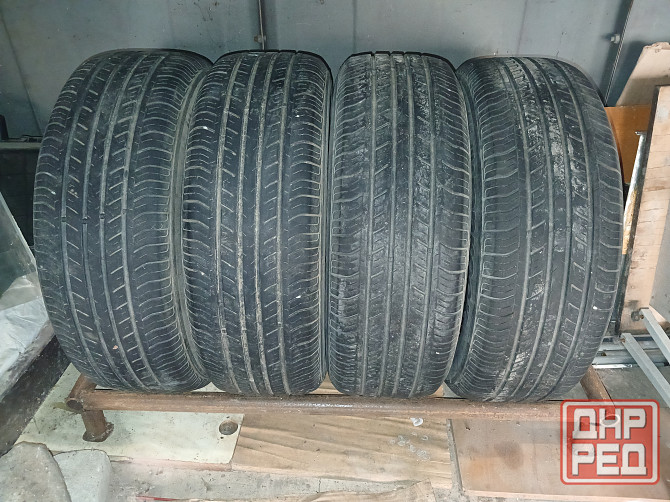 Шины Hankook Optimo 195/60 R15 летние комплект б/у Донецк - изображение 1