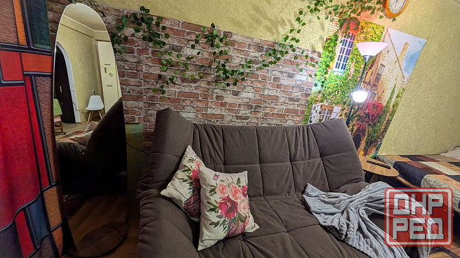 Посуточно/почасово 1-к квартира, центр города, парк Шербакова Донецк - изображение 2