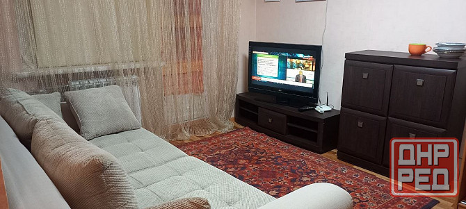 Посуточно/почасово 1-к квартира, центр города, ориентир 1-й корпус ДонНУЭТ Донецк - изображение 1