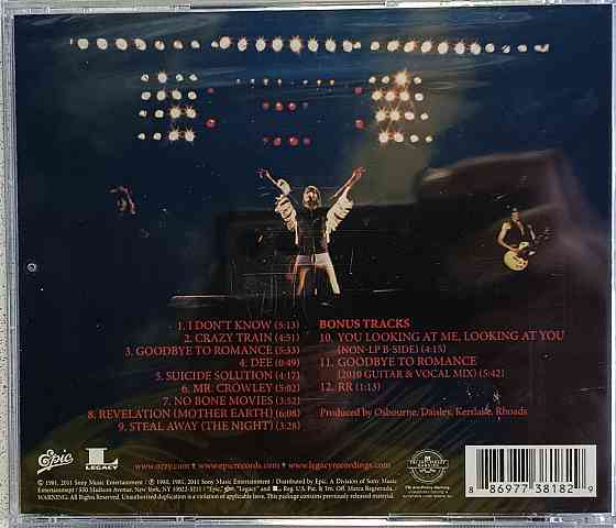 CD диск Ozzy Osbourne - Blizzard Of Ozz - Донецк