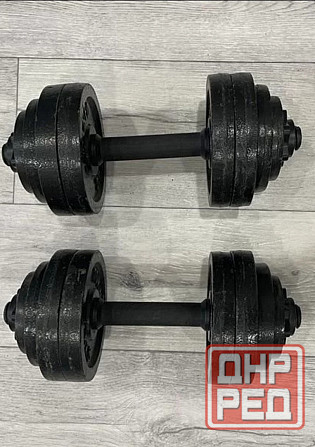 Гантели по 15 кг Донецк - изображение 1
