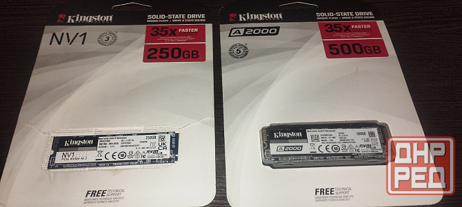 SSD mvme m2 250 GB 500 GB Донецк - изображение 1