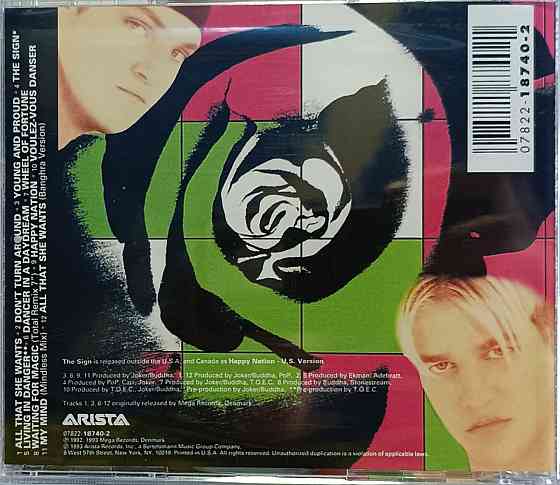 CD диск Ace Of Base - The Sign - Донецк