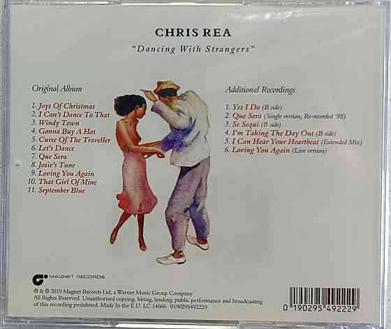 CD диск Chris Rea- Dancing With Strangers - Донецк
