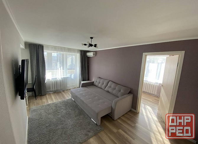 Сдаётся Евро 2-комнатная квартира в Ворошиловском р-не, г. Донецк Ориентир: ул. 50-летие ссср Донецк - изображение 6