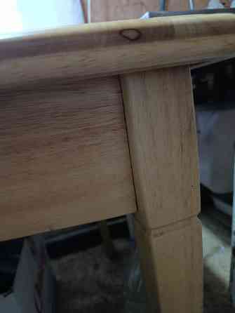 Обеденный стол трансформер натуральное дерево Макеевка