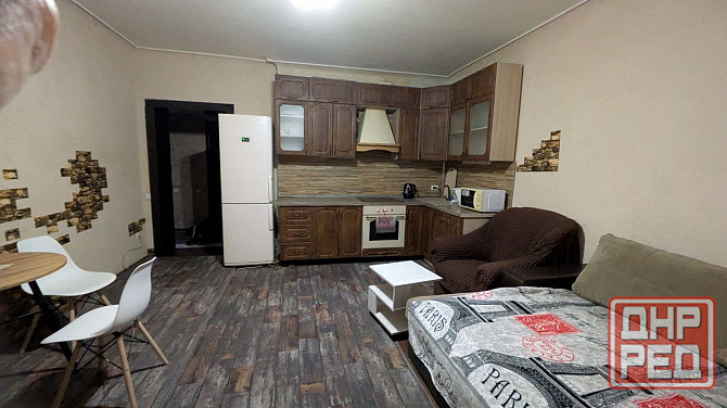 Посуточно/почасово 1-к квартира, район оцкб, центр славянской культуры Донецк - изображение 1