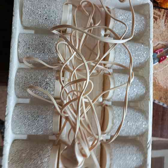 Елочная гирлянда . Винтаж. Горловка