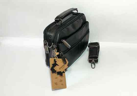 Небольшая сумка из натуральной кожи (20х16х9 см) Донецк